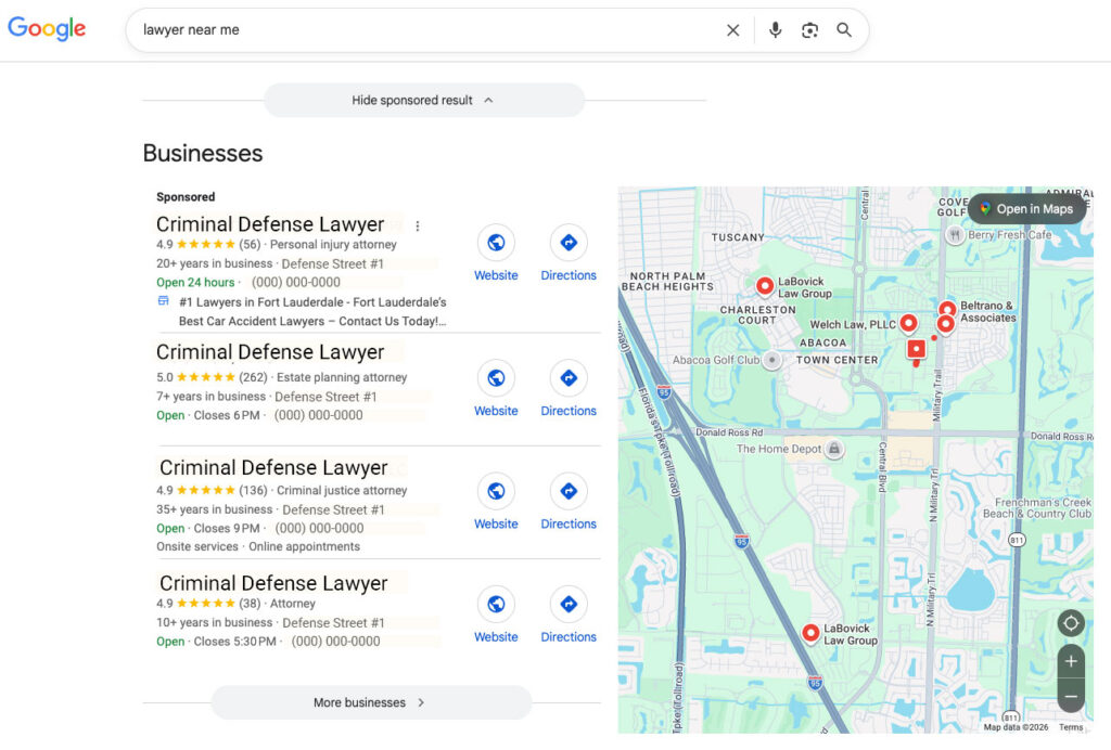 claim google my business profile for lawyers