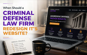 When Should a Criminal Defense Law Firm Redesign Its Website?